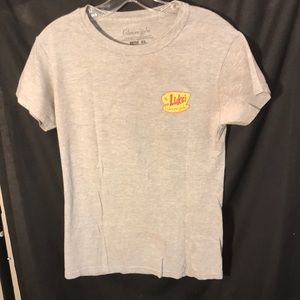 NWOT Gilmore Girls ladies size XL short sleeved grey t-shirt